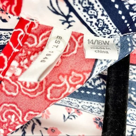 Cato  Sleeveless Top Size 14/16 - Picture 7 of 9